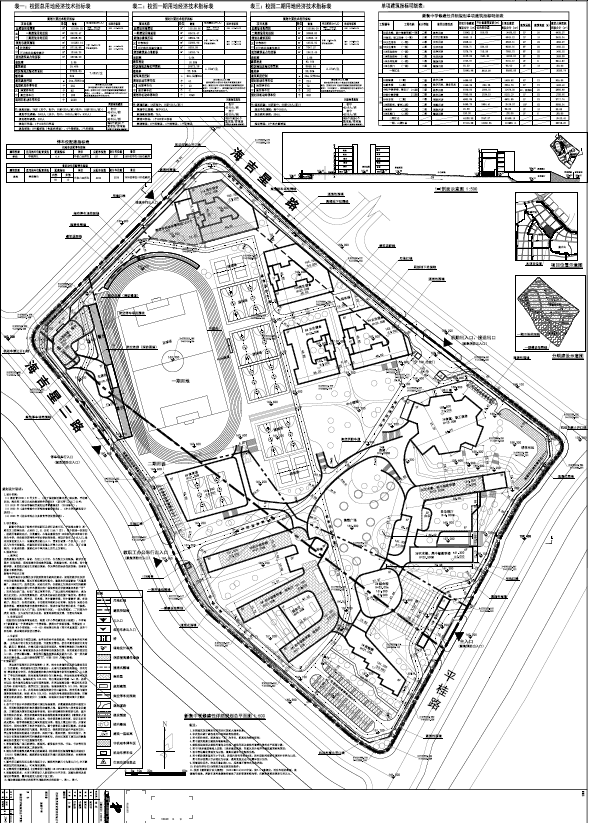 桂林衡昱教育管理有限公司拟建设的新衡中学修建性详细规划总平面图